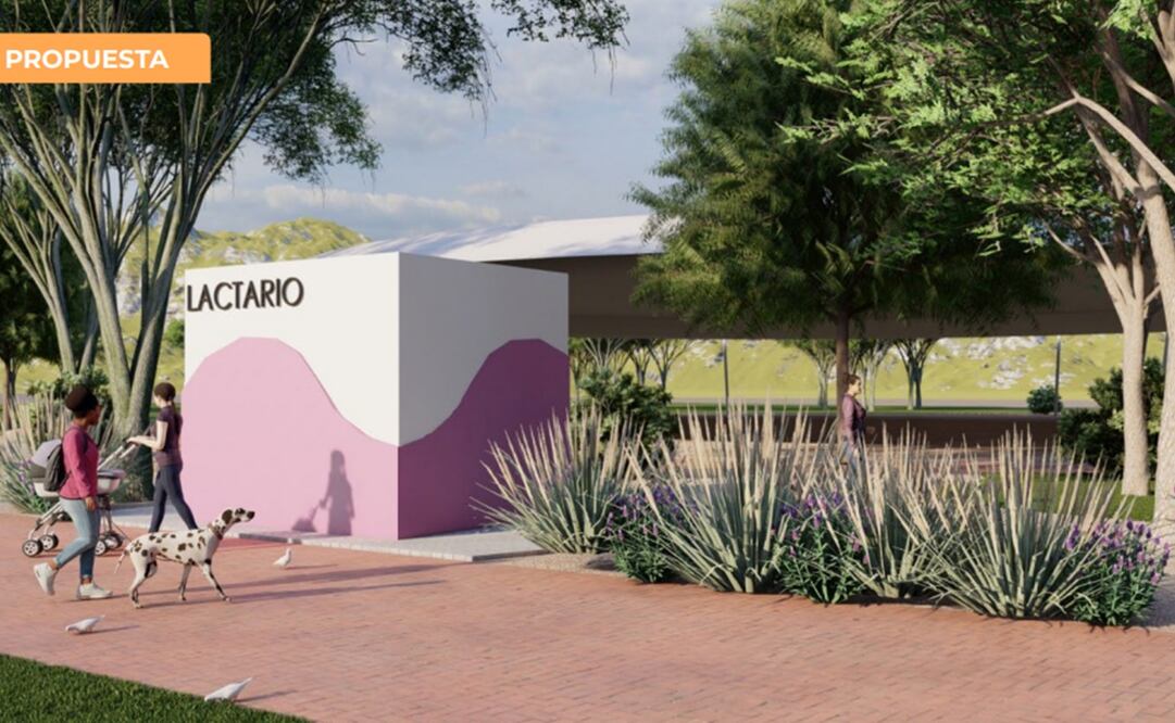 Mariana Rodríguez presentó el eje 6 de su campaña, "Monterrey Verde". Foto: Especial