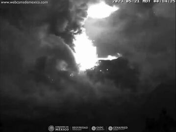 Semáforo de alerta por actividad del volcán Popocatépetl cambia a amarillo fase 3 