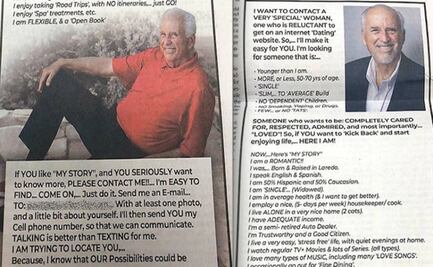 Romántico millonario busca novia a través de un anuncio de periódico