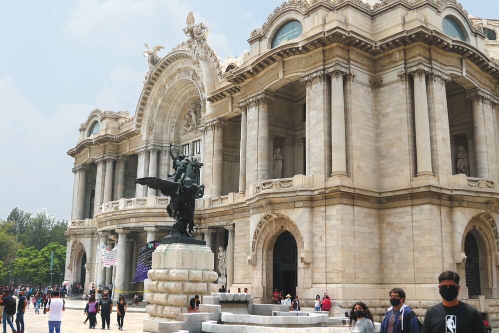 El Palacio de Bellas Artes.
Foto: EL UNIVERSAL / Carlos Mejía, archivo