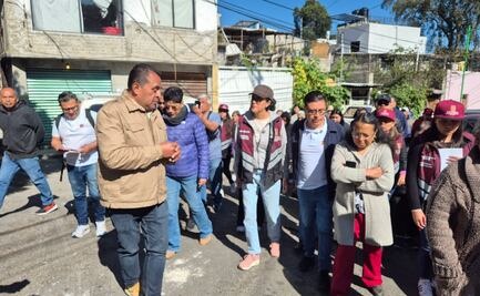 Alcaldesa de Tlapan encabeza su primer “tequio” en la demarcación; pide paciencia para atender falta de servicios