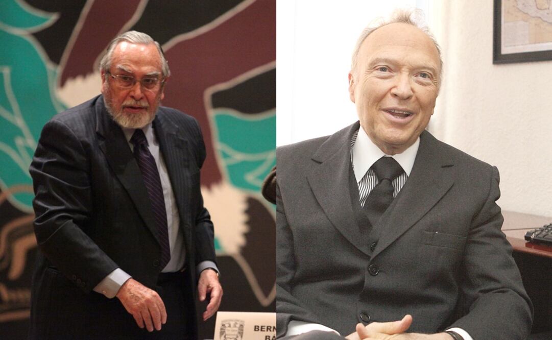 Bernardo Bátiz y Alejandro Gertz Manero. Foto: Especial