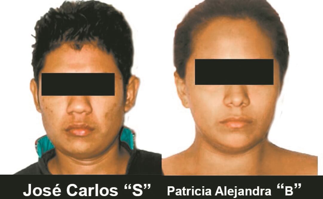 A José Carlos “S” un juez lo sentenció a 60 años de prisión, mientras que a Patricia Alejandra “B” le dieron 50 años de cárcel. FOTOS: ESPECIALES