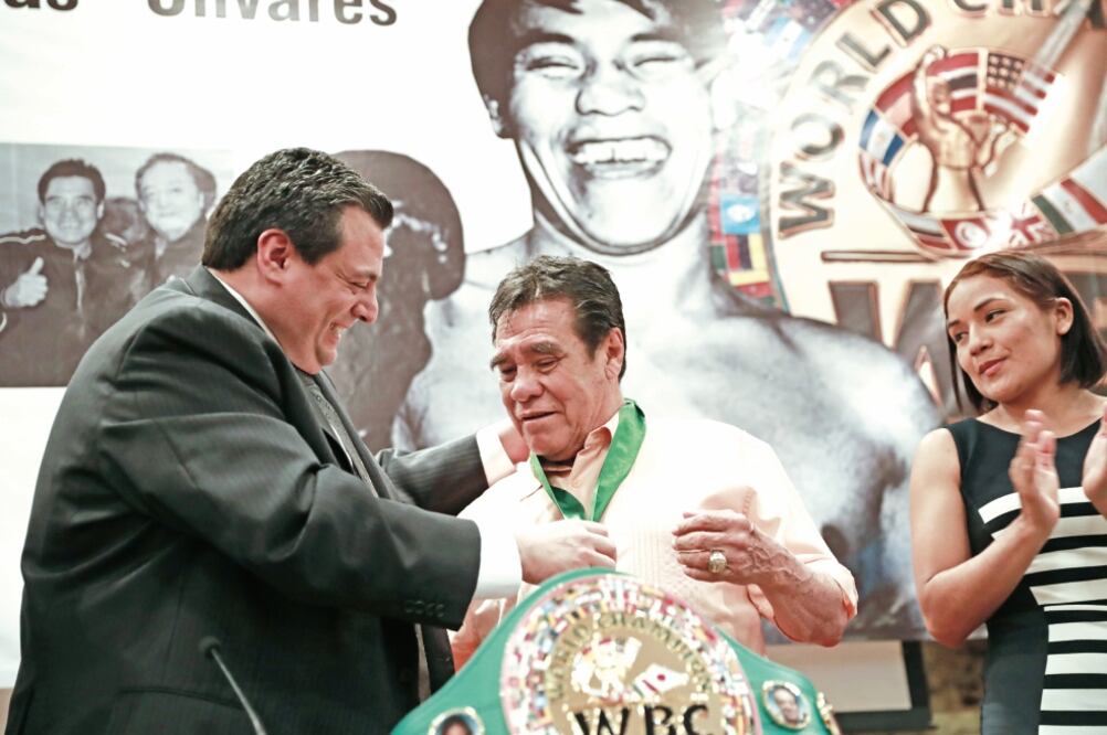 Mauricio Sulaimán y el “P úa s” hicieron las paces y promoverán su deporte entre las nuevas generaciones (ALEJANDRA LEYVA. EL UNIVERSAL)