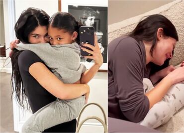 Kylie Jenner festeja a sus hijos; cumplen años con un día de diferencia