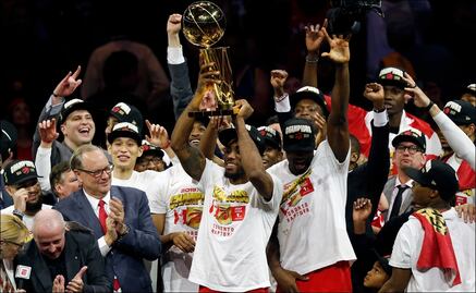 Los Raptors son campeones de la NBA tras derrotar a Warriors