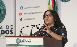 Diputada del PT condena mantas de “narcopolíticos de Oaxaca” por voto contra reforma electoral; acusa intimidación de Morena