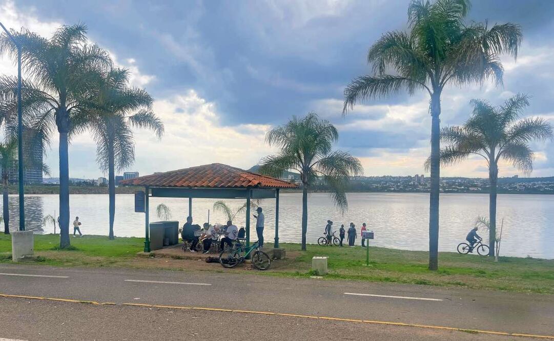 La superficie de la Presa del Palote ha cambiado. De páramo agreste y agrietado en el que se encontraba hace más de medio año, pasó a ser un espejo cristalino, con líquido al tope. Foto: Xóchitl Álvarez / EL UNIVERSAL
