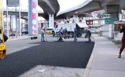 Aplican 35 toneladas de asfalto para cubrir baches en Cuautitlán Izcalli