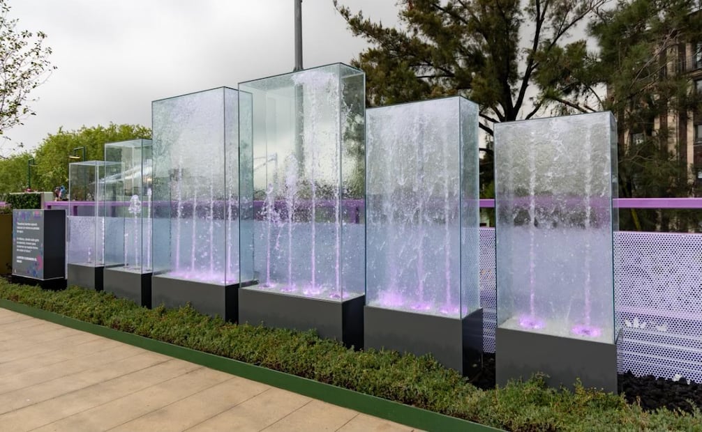 Jardín Flotante “Tlallipan”, ubicado sobre la Calzada de Tlalpan, inaugurado esta mañana del domingo 07 de junio.
Foto: Hugo Salvador / El Universal