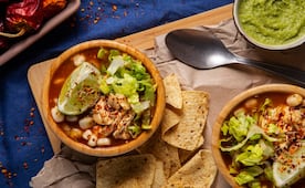 Con cuánta cal se deben cocer los granos del pozole 
