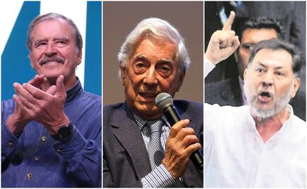 Fox y Noroña reaccionan a comentario de Vargas Llosa sobre AMLO