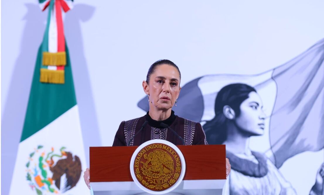 Claudia Sheinbaum aseguró que su gobierno siempre va a buscar que prevalezca el derecho internacional. Foto: Fernanda Rojas/EL UNIVERSAL