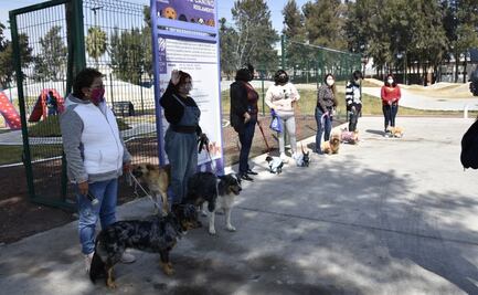 Inaugura Clara Brugada primer parque para perros en Iztapalapa