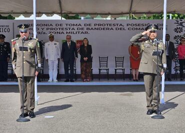 General Santos Gerardo asumió la comandancia de la Novena Zona Militar en Sinaloa