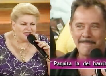 La ocasión en que Paquita la del barrio se reencontró con su exmarido en TV; él quería reconquistarla
