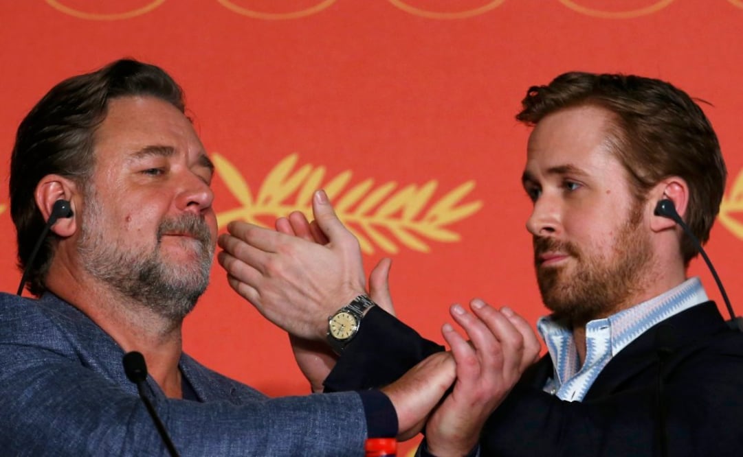 Rompieron la solemnidad del festival al presentar la cinta "The Nice Guy" Foto:Reuters