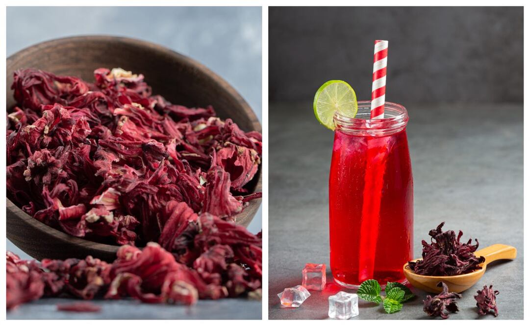 Conoce las propiedades de la jamaica y disfruta de sus beneficios. Imagen: Freepik