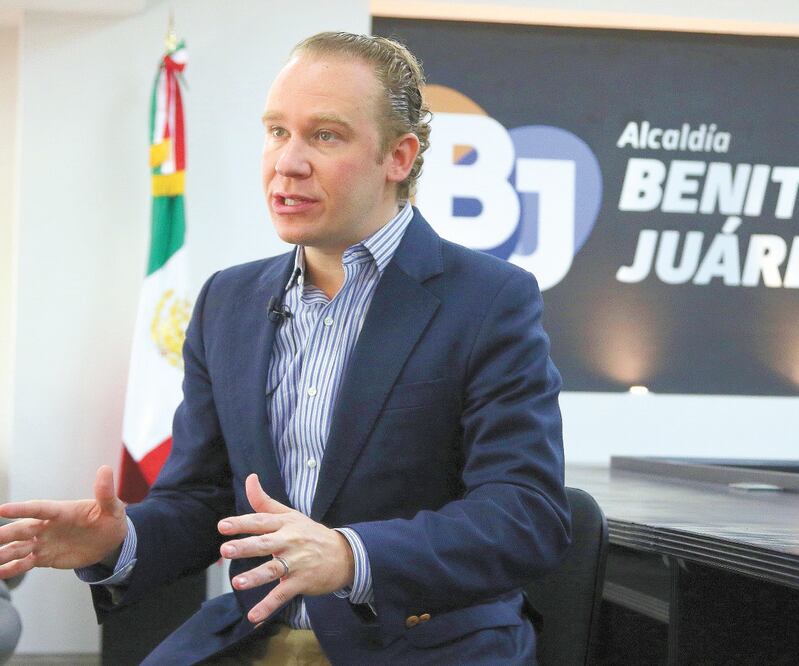 Santiago Taboada rechazó que Benito Juárez sea refugio de delincuentes, pues la alcadía fue considerada por el Inegi la más segura. ARCHIVO EL UNIVERSAL