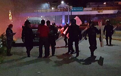 Hay 68 detenidos tras bloqueo en Autopista del Sol