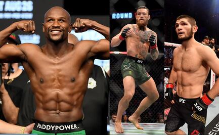 Floyd Mayweather reta a McGregor y a Nurmagomedov