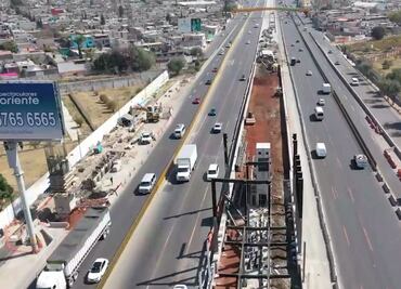 Por obras del Trolebús, habrá cortes a la circulación vehicular en Valle de Chalco