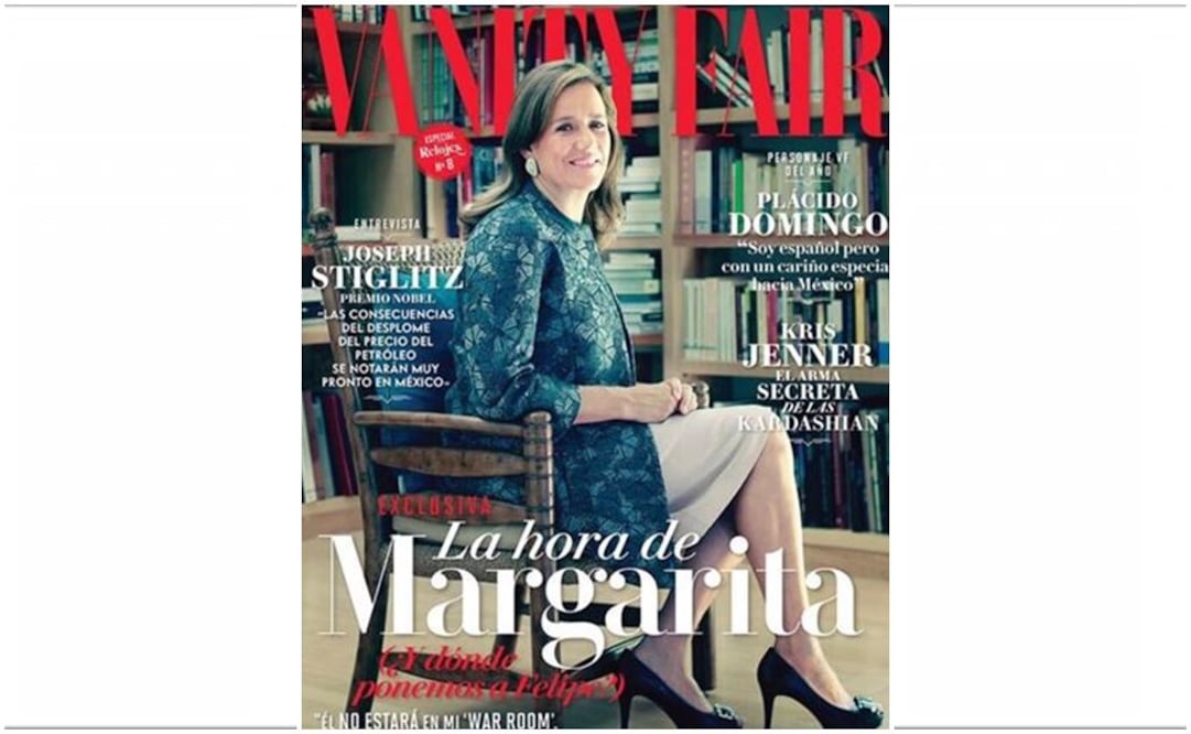 Margarita Zavala aparecerá en "Vanity Fair"