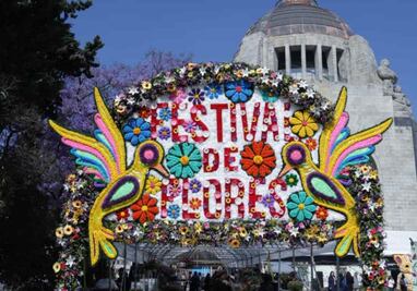 CDMX recibe la primavera con el "Primer Festival de Flores" en el Monumento a la Revolución; productores exponen más de 10 mil especies