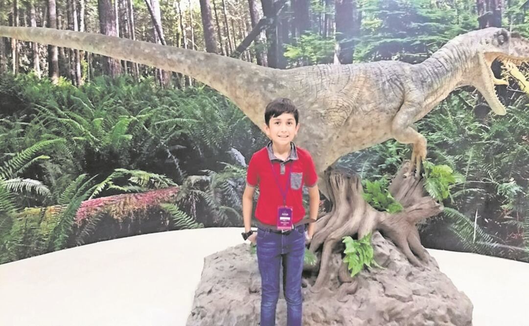 Luis Ángel Gabriel Jiménez Iturbide, de 11 años, aseguró que desea desempeñarse en el ámbito científico para ayudar a los enfermos.