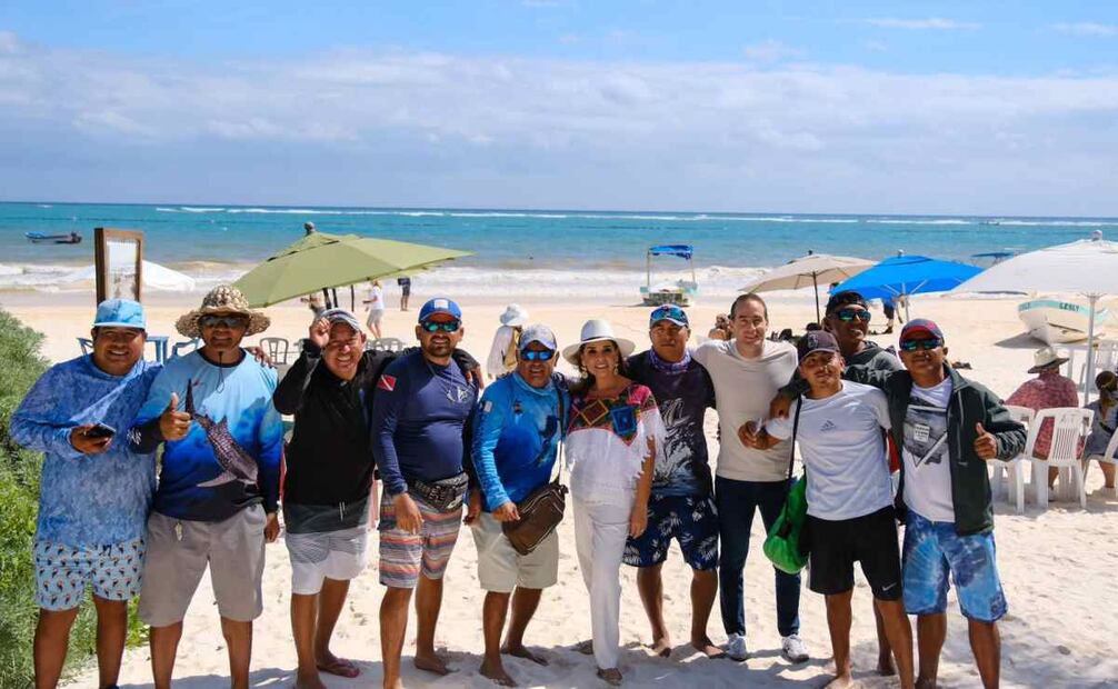 Gobernadora de Quintana Roo habilita accesos gratuitos a playas del Parque del Jaguar / Foto: Especial