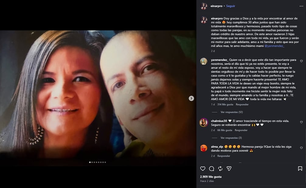 Este fue el último mensaje de Einar Méndez para su esposa antes de morir. Foto: Captura de pantalla