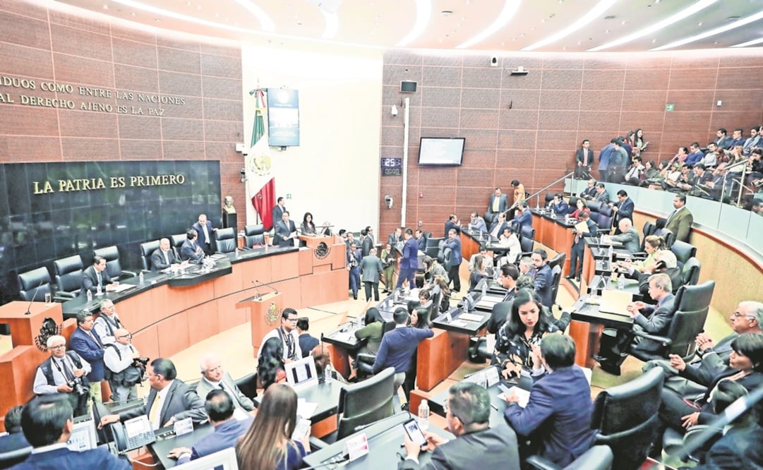 Senado de la República. Archivo/EL Universal