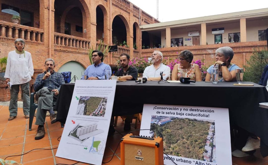 Ambientalistas exigen proteger la selva baja caducifolia en Cuernavaca; rechazan desarrollo inmobiliario.
Foto: Especial.