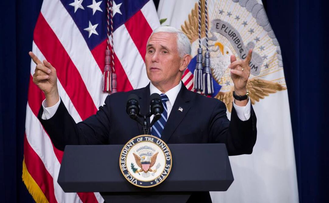 El vicepresidente de Estados Unidos, Mike Pence (Foto: AP)