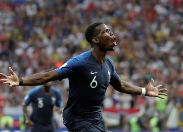 Pogba marca el tercer gol para Francia