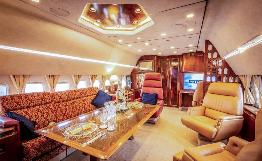 El Boeing 727 Airliner empezó a utilizarse para grabar vídeos musicales, para fiestas privadas... y hace seis meses, Palmer decidió convertirlo en un Airbnb. Foto: EFE