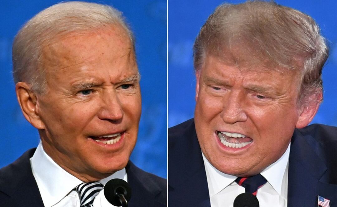 El presidente no es elegido mediante el voto popular, sino por el Colegio Electoral - Foto: Jim Watson y Saul Loeb/AFP