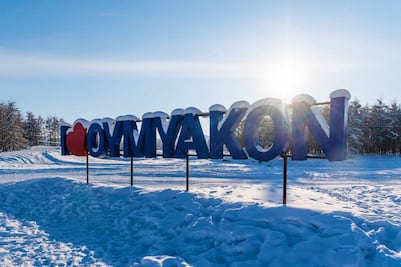 Así es la temperatura en Oymyakon, el pueblo más frío del mundo