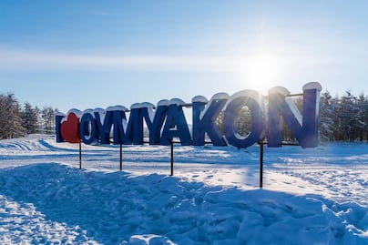 Así es la temperatura en Oymyakon, el pueblo más frío del mundo