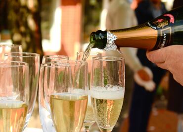 Salud y elegancia, la champaña es tu aliada