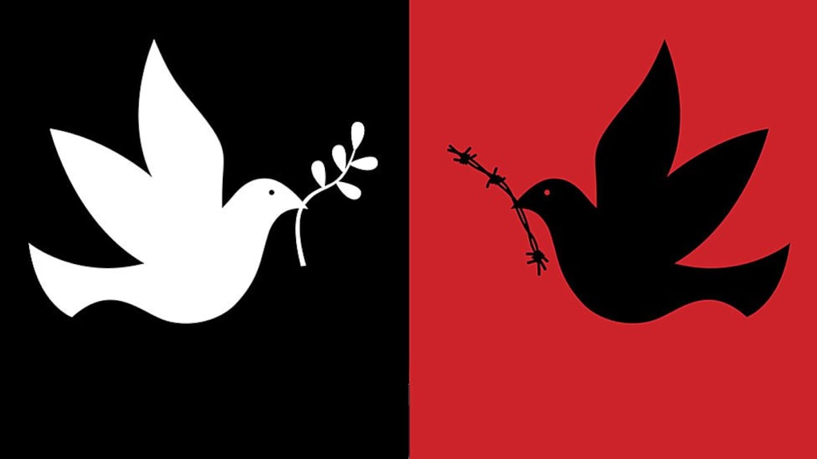 Guerra y paz. Foto: Getty Images