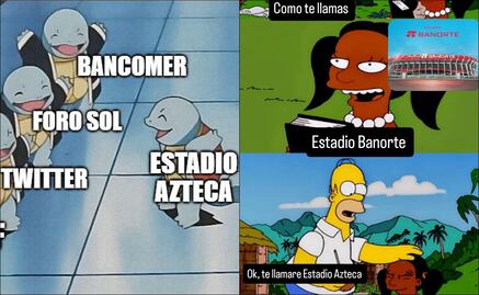 El estadio Azteca cambia de nombre y las redes explotan; el estadio Banorte se roba los mejores MEMES