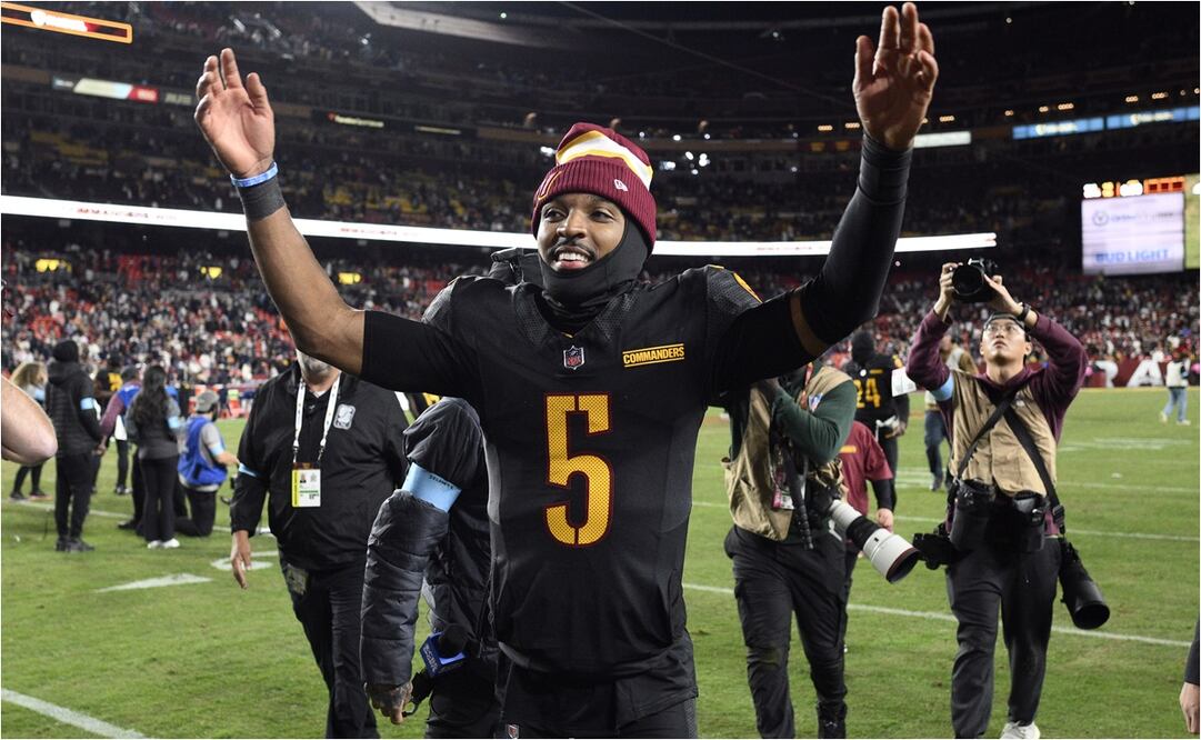 FOTO: AP - El increíble "Hail Mary" de Jayden Daniels