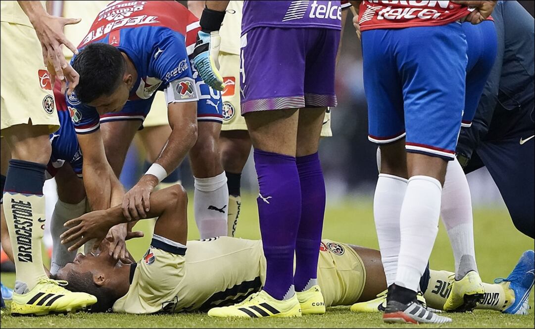 Lesión de Gio. Foto: Imago 7