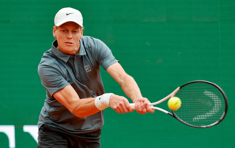 Jannik Sinner en las semifinales del Masters de Montecarlo - Foto: EFE
