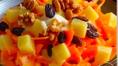 La ensalada de piña que compite con la de manzana en Navidad