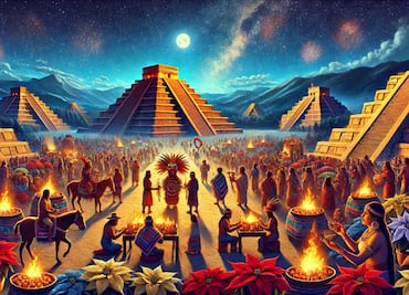 Panquetzaliztli; la Navidad azteca en honor a Huitzilopochtli