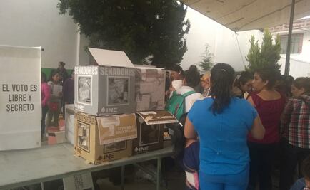 Inicia cierre de casillas y conteo de votos en el Valle de México