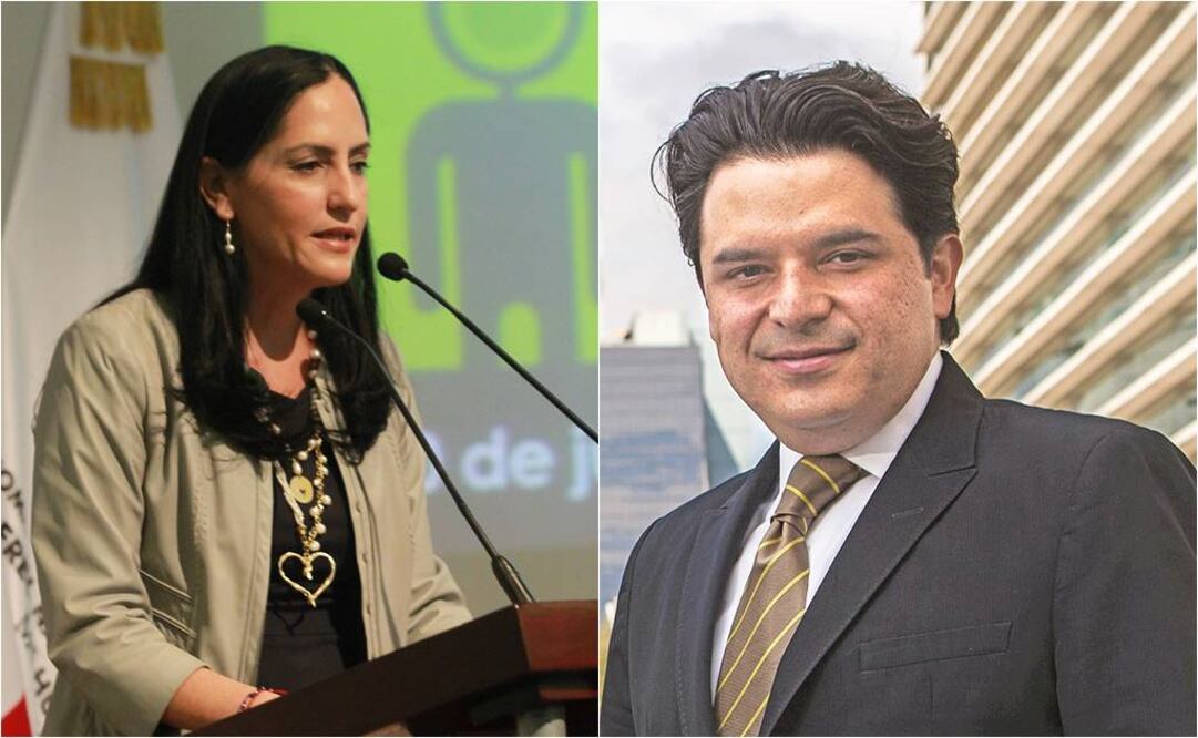 La diputada Lía Limón (PVEM) y el senador Zoé Robledo (PRD). Foto: Archivo