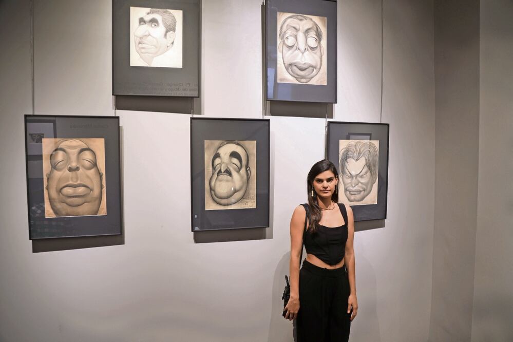 Zuyva García Cabral, nieta de Ernesto García Cabral, busca continuar difundiendo el legado del artista. Foto: Carlos Mejía El Universal